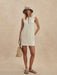 Varley Elba Tank Mini Dress in Pristine at Baseline Social