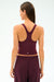 Splits59 Ella Airweight Tank in Dark Cherry/Valencia at Baseline Social