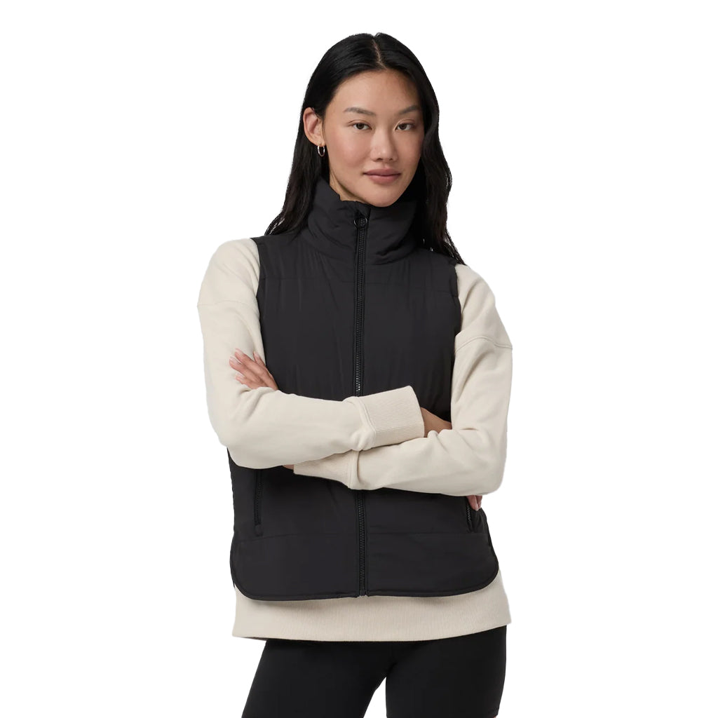 Canyon Insulated Sporty Vest in Black