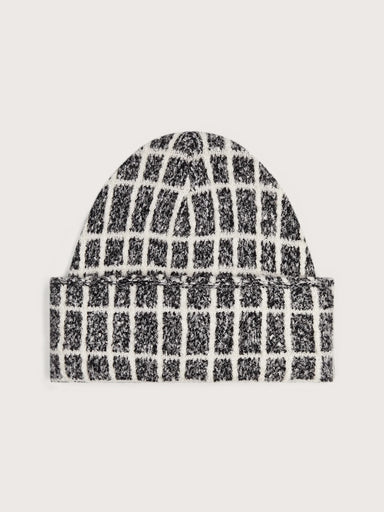 Noel Knit Beanie in Charcoal Marl - Baseline Social