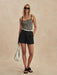 Varley Tansy Woven Short 3" in Black at Baseline Social