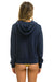 Aviator Nation 5 Stripe Hoodie in Navy at Baseline Social