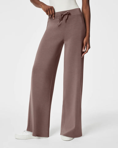 Spanx Wide Leg Pant in Smoke at Baseline Social