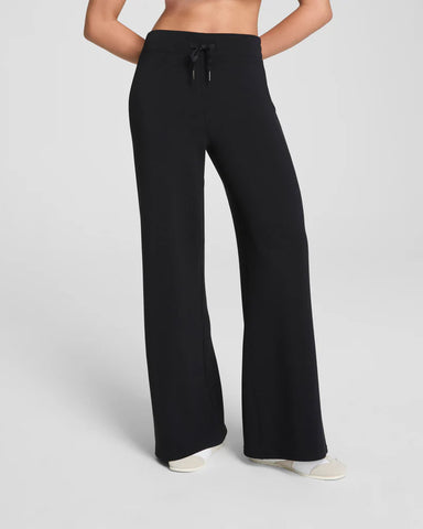 Spanx Wide Leg Pant in Very Black at Baseline Social