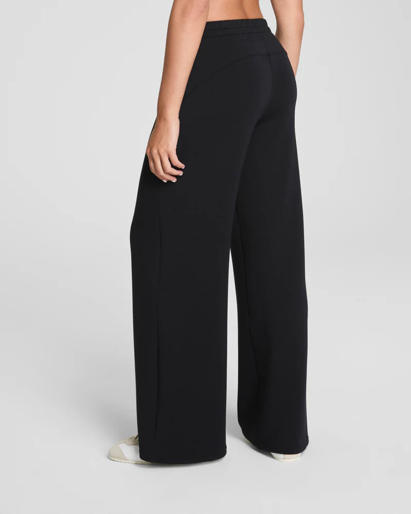 Spanx Wide Leg Pant in Very Black at Baseline Social
