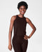 Spanx Butter Keyhole Tank in Truffle Brown at Baseline Social