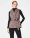 Spanx AirEssentials Puffy Vest in Smoke at Baseline Social