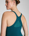 Get Moving V-Neck Dress in Emerald Bay - Baseline Social