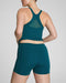 Get Moving V-Neck Dress in Emerald Bay - Baseline Social
