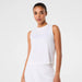 Activate High Neck Tank in White - Baseline Social