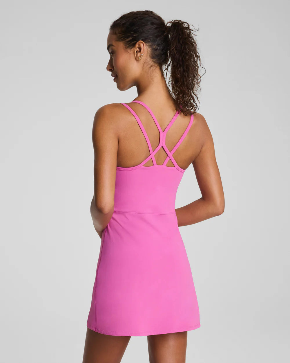 BoostUp Scoop Neck Dress in Aurora
