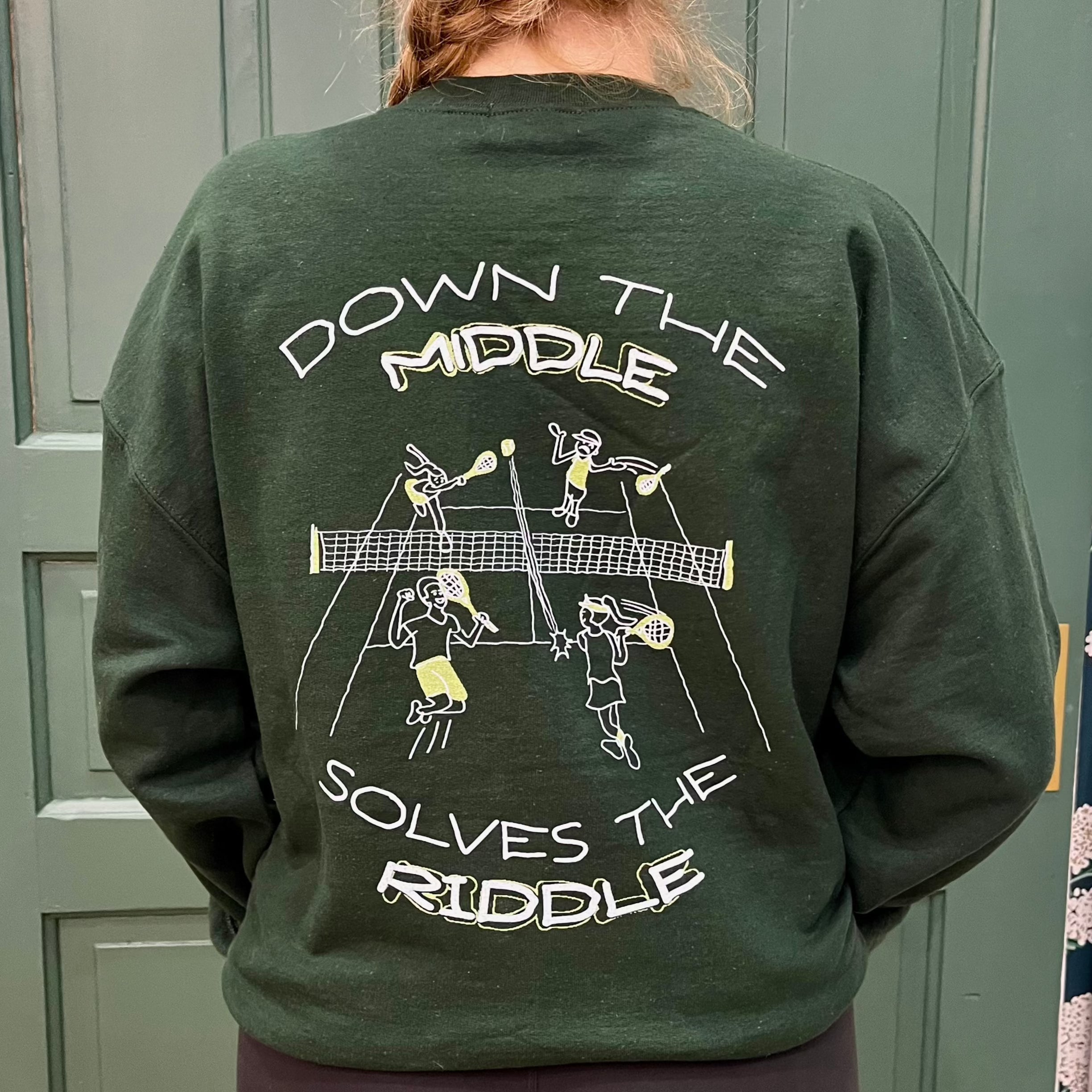 Down the Middle Sweatshirt