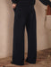 Varley Extra Wide Leg Pant in 29.5" in Navy at Baseline Social