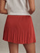 Varley Davina High-Rise Skort 15" in Baked Apple at Baseline Social