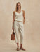 Varley Ayaka Wide Rib Tank in Pristine at Baseline Social