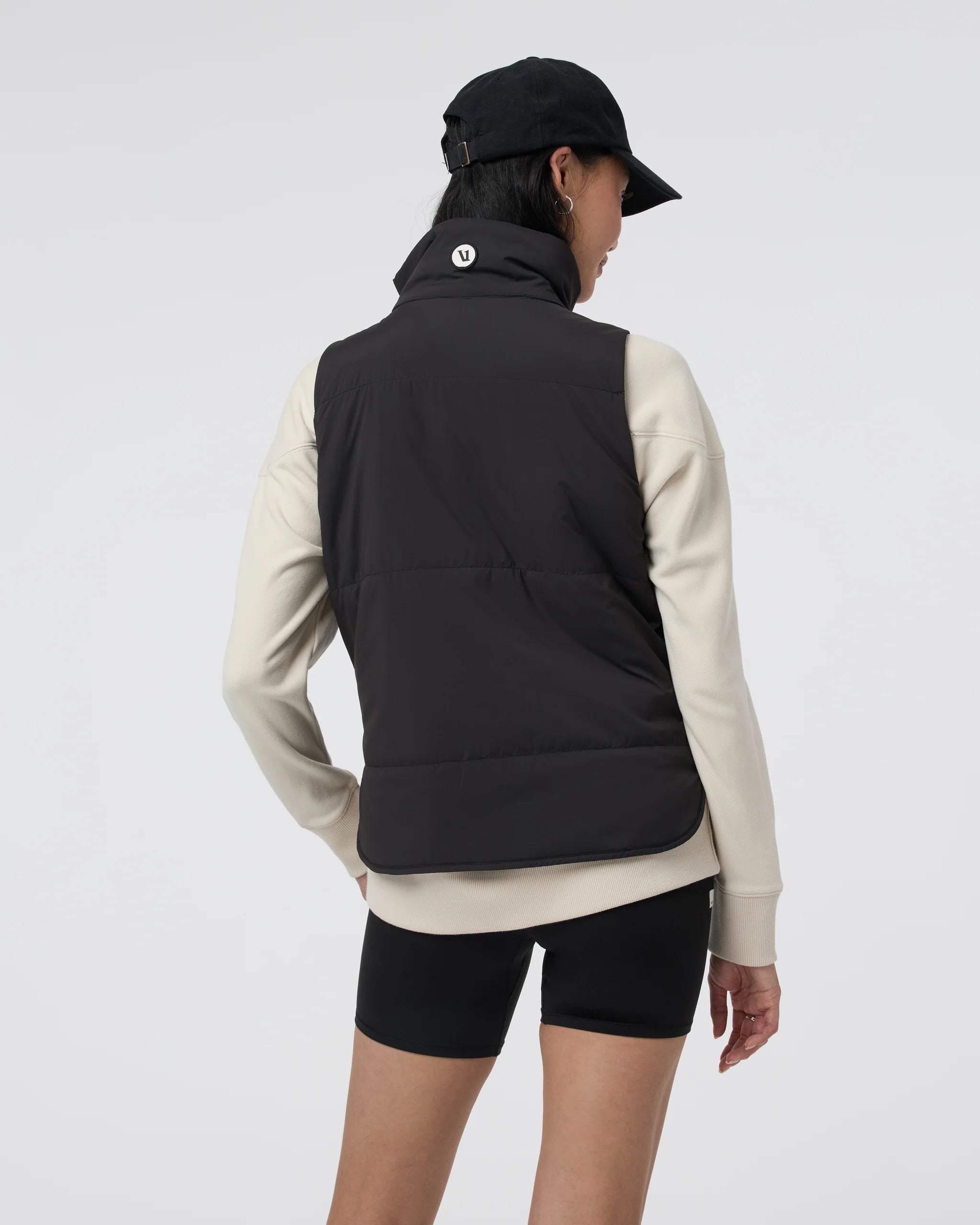 Canyon Insulated Sporty Vest in Black
