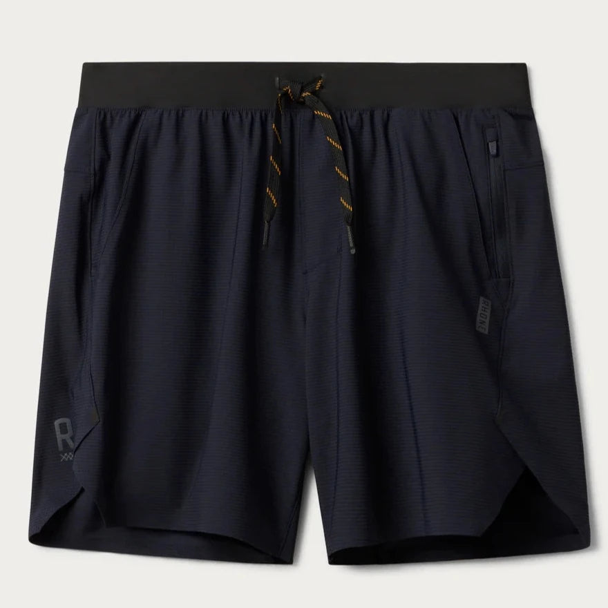 Rhone 7" Invictus Ripstop Short in True Navy - unlined