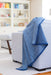 Harborview Herringbone Navy Blanket - Baseline Social