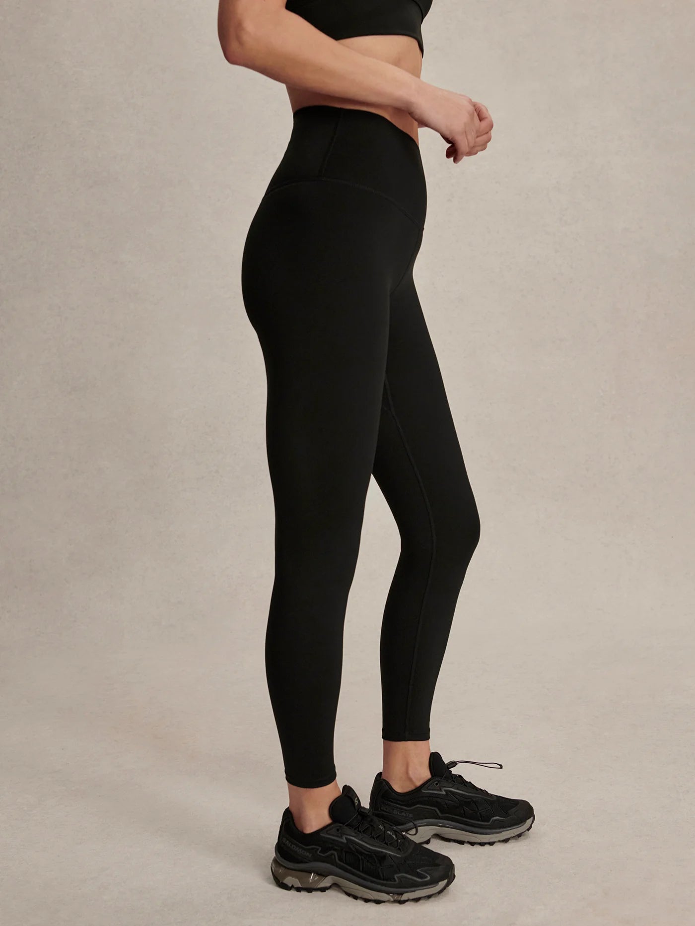 FreeSoft High Rise Legging 25" in Black - Baseline Social