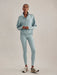 Sian Piped Half Zip Sweat in Tourmaline
