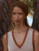 Varley Albane Knit Dress in Caramel Clay at Baseline Social