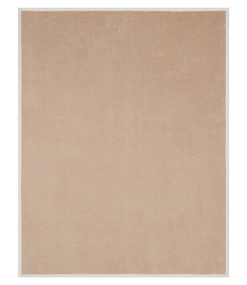 Harborview Herringbone Tan Blanket - Baseline Social