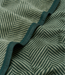 Harborview Herringbone Forest Green Blanket - Baseline Social
