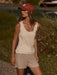 Varley Ayaka Wide Rib Tank in Pristine at Baseline Social