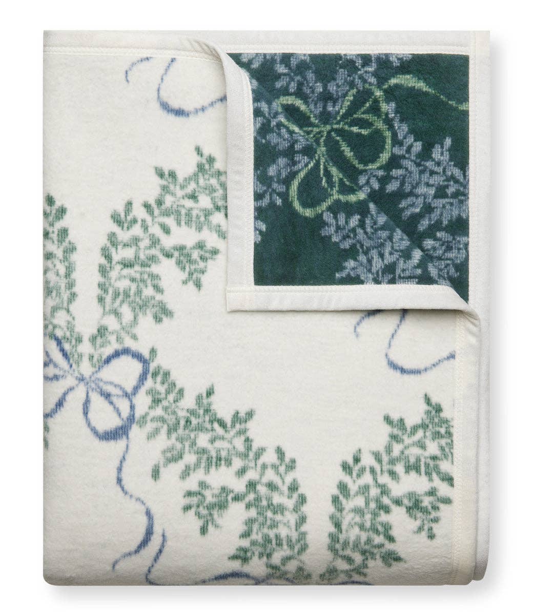 Boxwood Wreaths Blanket - Baseline Social