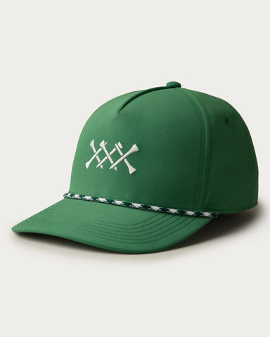Rhone Golf Rope Hat in Fern Green at Baseline Social
