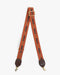 Clare V. Adjustable Crossbody Strap in Tan w/ Bright Poppy/Navy Petite Ciao