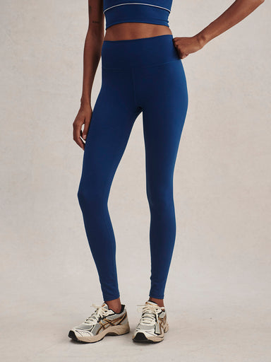 Varley Always High-Rise Legging 25" in Sea Blue at Baseline Social