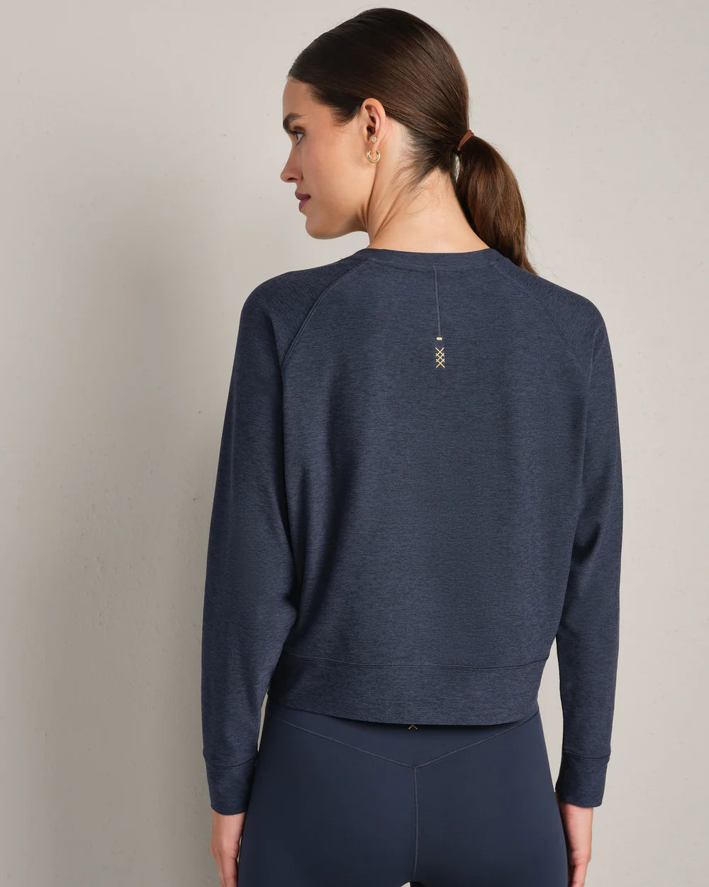 Atmosphere Pullover in Navy Heather - Baseline Social