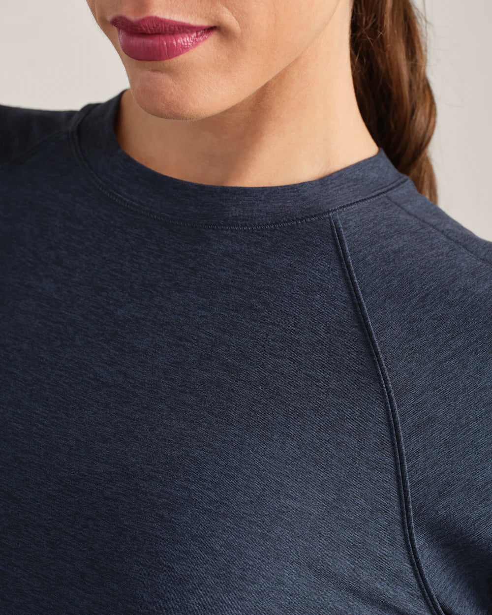 Atmosphere Pullover in Navy Heather - Baseline Social