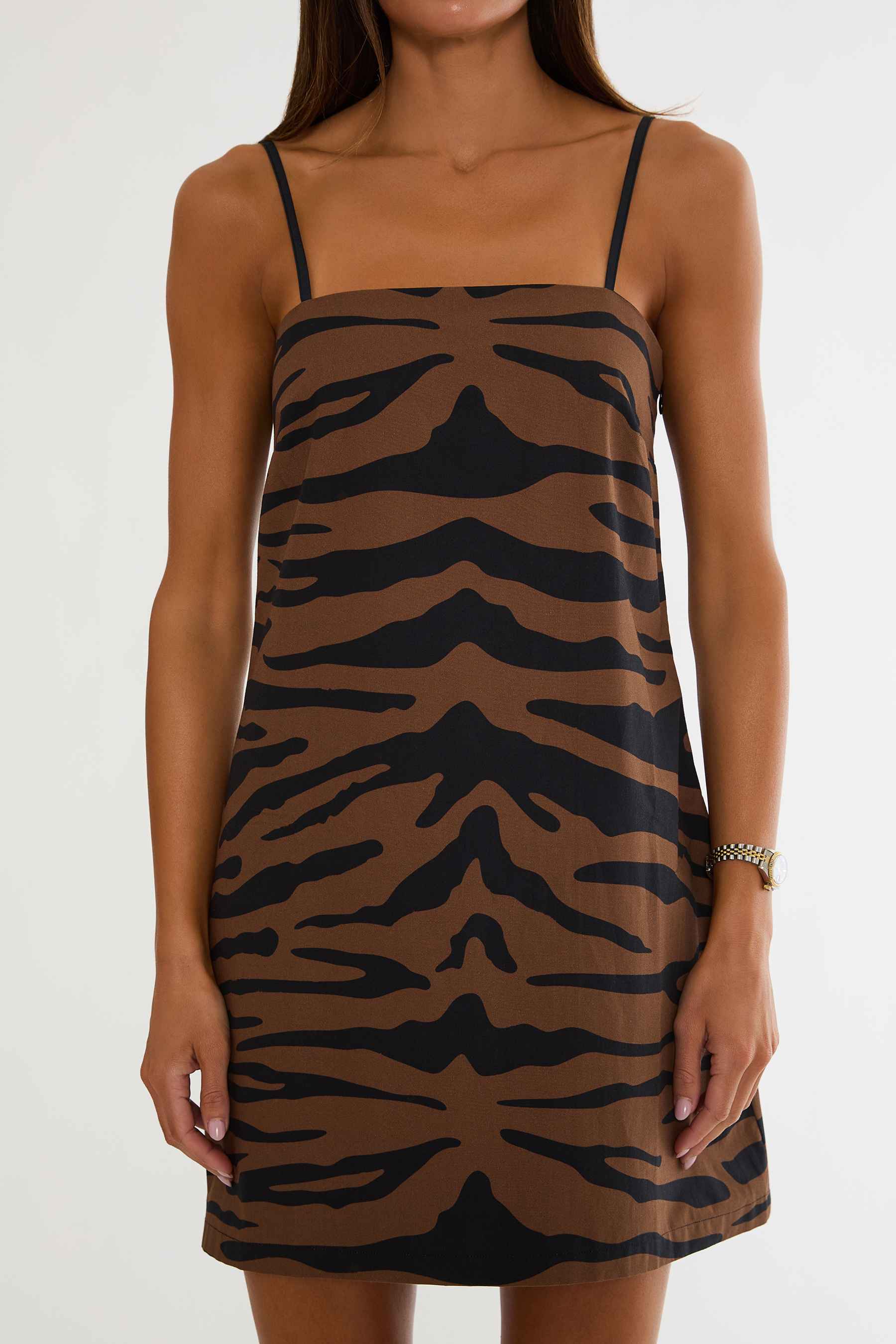 Chandler Dress in Deep Jungle