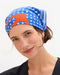 Clare V. Bandana in Cobalt Nautique at Baseline Social
