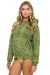 Aviator Nation Bandana Relaxed Pullover Hoodie in Jungle Green at Baseline Social