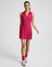 Beyond Yoga On Par Active Dress in Berry Red at Baseline Social
