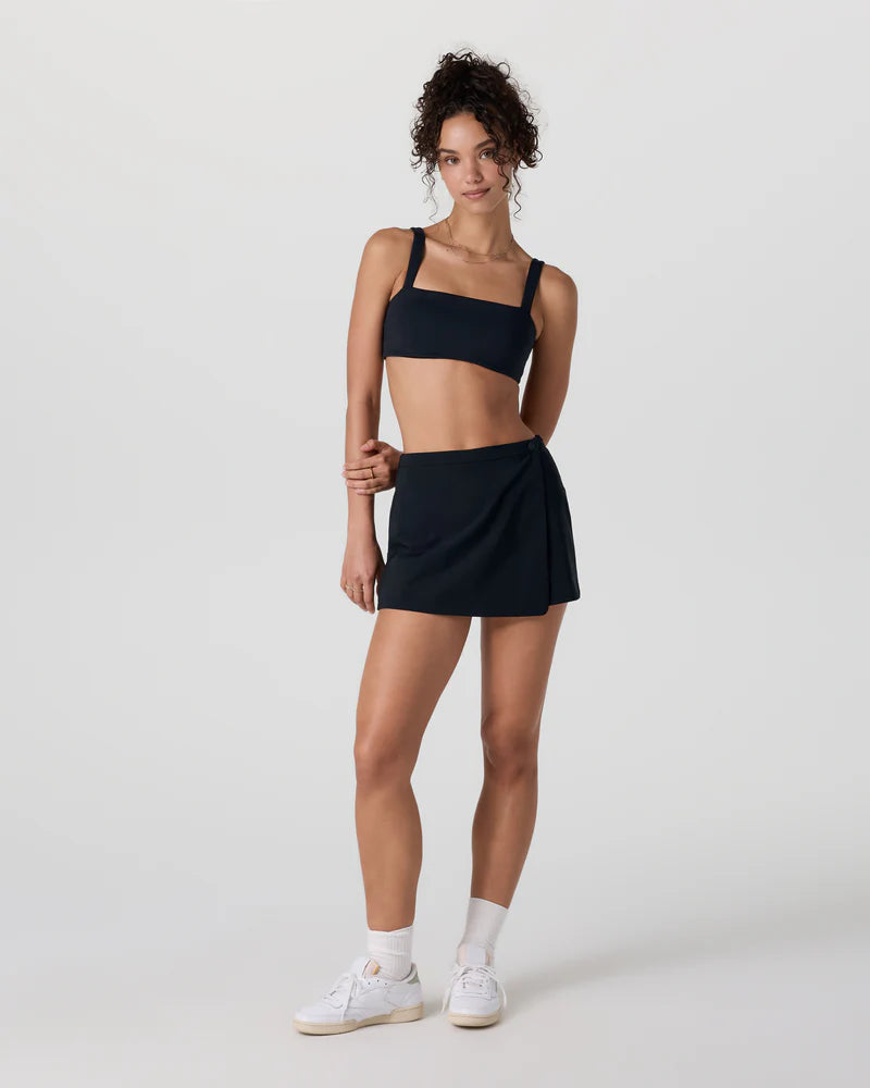 Miles Sport Skirt in Black - Baseline Social
