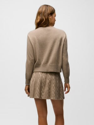 Koko Crew Sweater in Clay Heather - Baseline Social