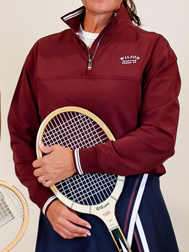 SB Davenport Woven Popover in Port Royale - Baseline Social