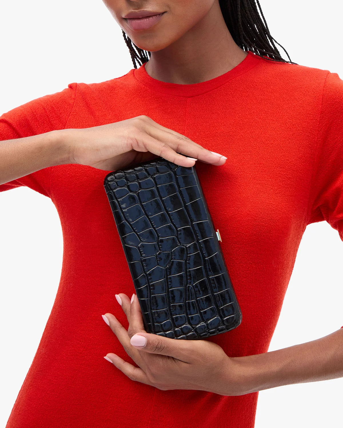 Le Tabac - Black Embossed Croco