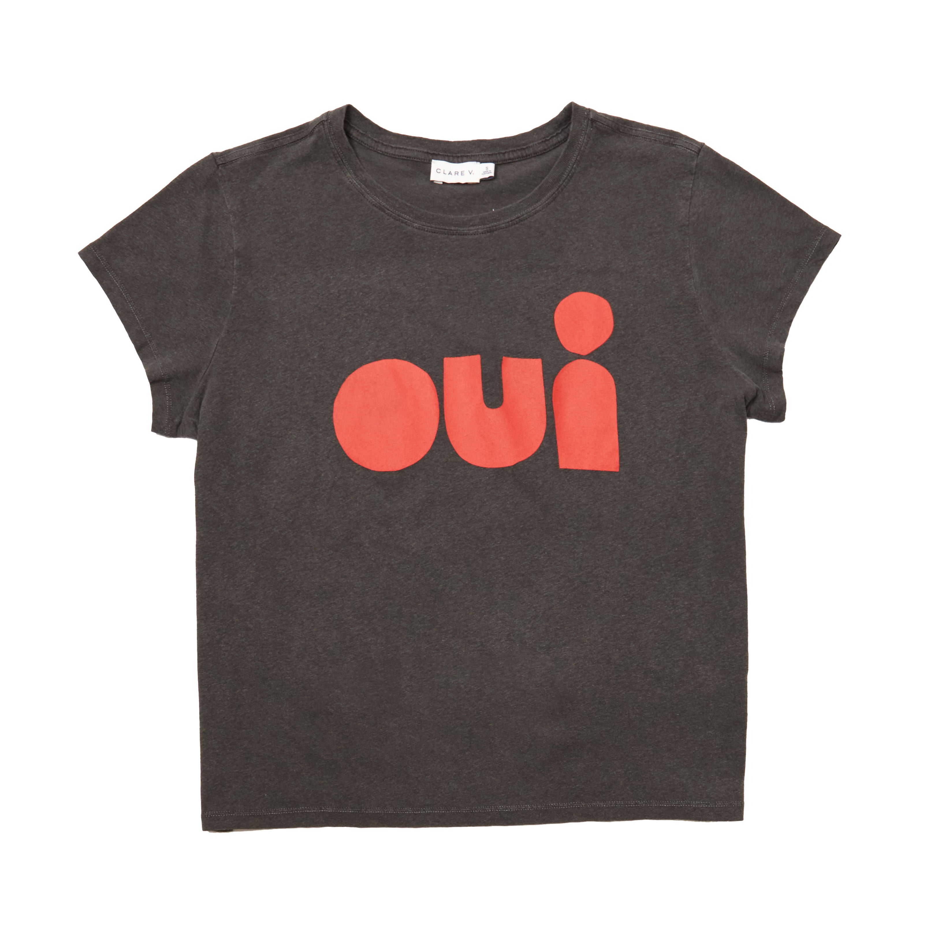 Classic Tee in Oui Faded Black