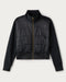 Chalet Quilted Jacket in Pure Black - Baseline Social