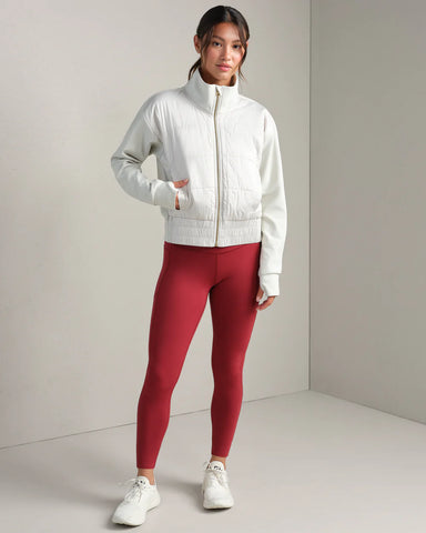 Rhone Chalet Quilted Jacket in Salt at Baseline Social