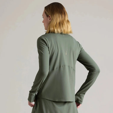 Rhone Course to Court 1/4 Zip in Olive Shadow