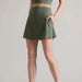 Course to Court Sport Skort in Olive Shadow