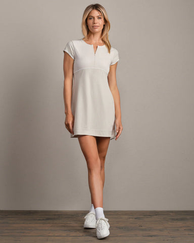 Rhone DoubleTake Dress in Sand at Baseline Social