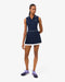 Lacoste Ultra Dry Tennis Heritage Dress in Navy Blue/White at Baseline Social