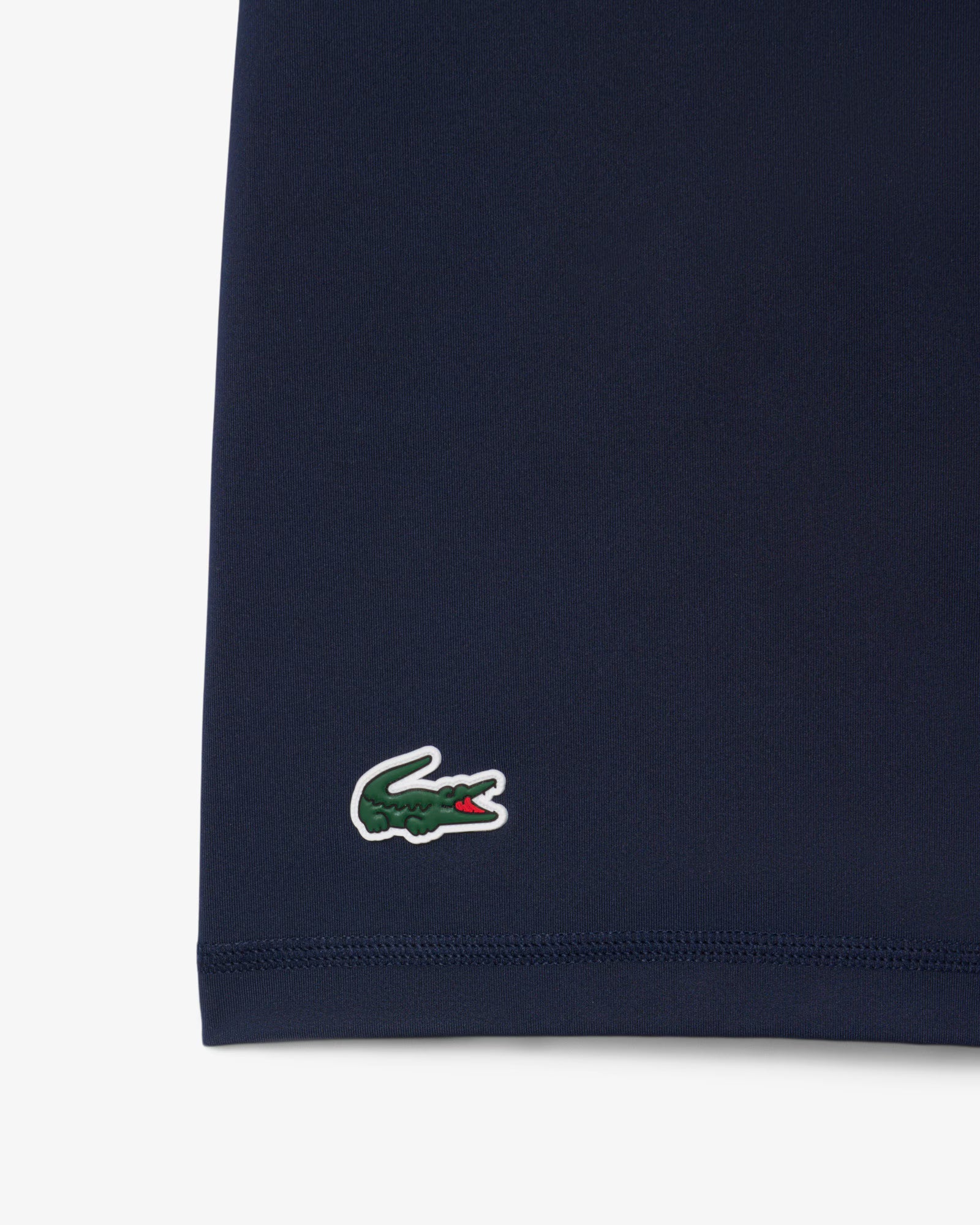 Lacoste Ultra Dry Tennis Heritage Dress in Navy Blue/White at Baseline Social